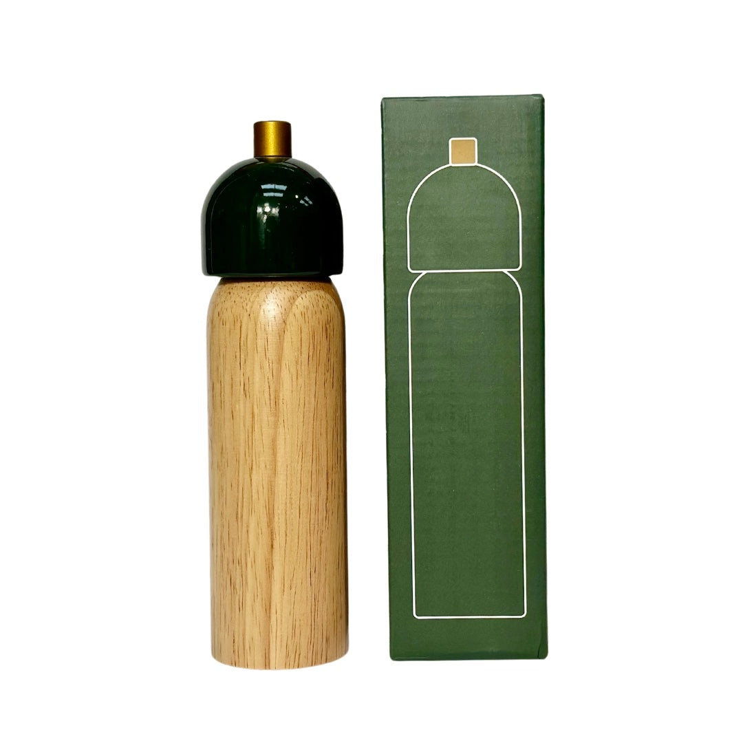 Salt & Pepper Grinder / Green & Gold