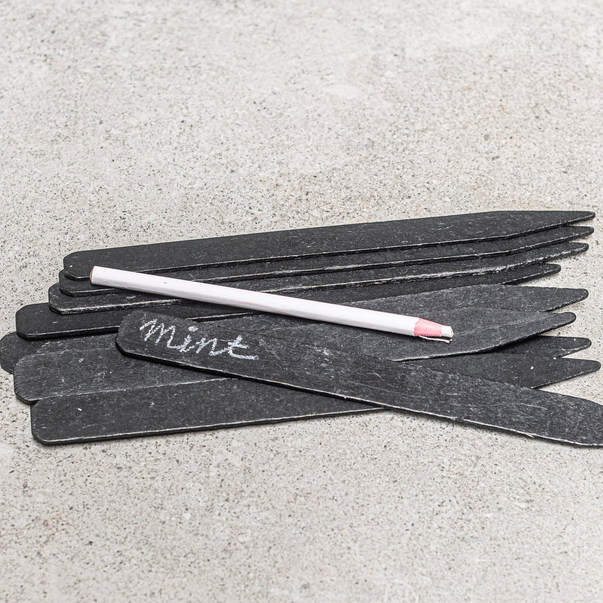 Blackboard Garden Labels & Marker