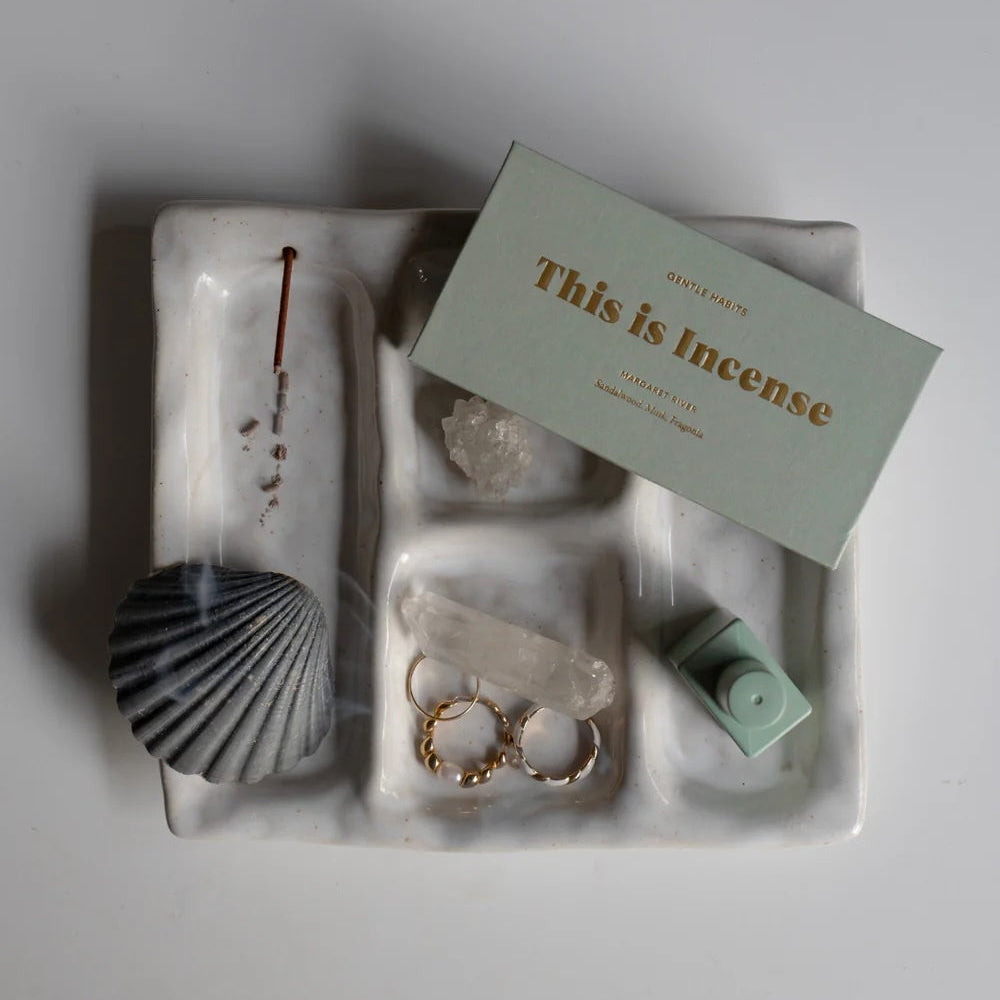 Gentle Habits Incense Platter