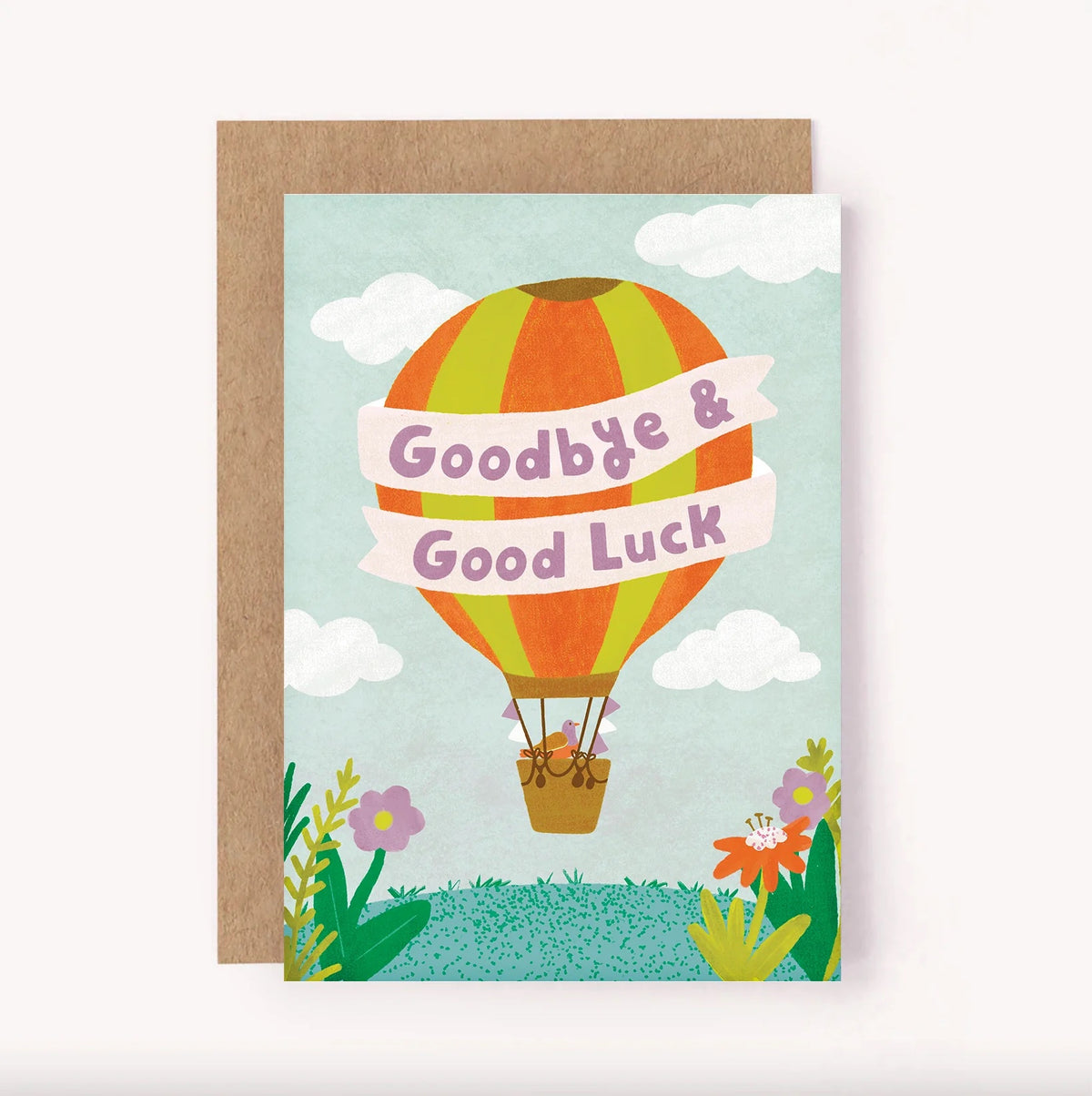 Goodbye & Good Luck Greeting Card