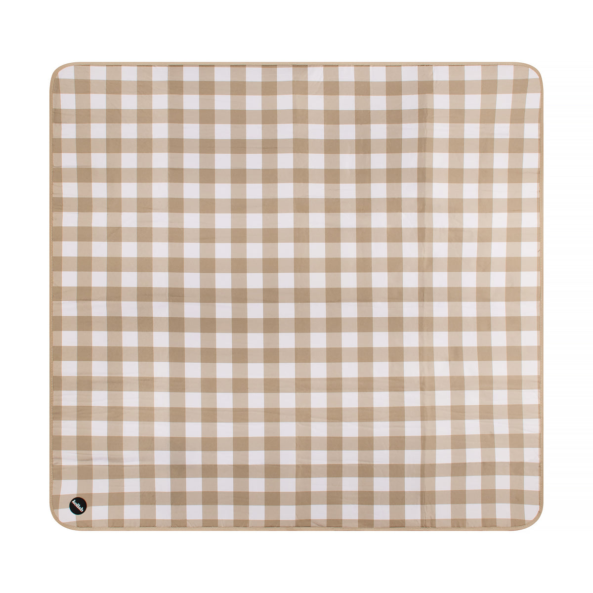 Olive Check Picnic Mat