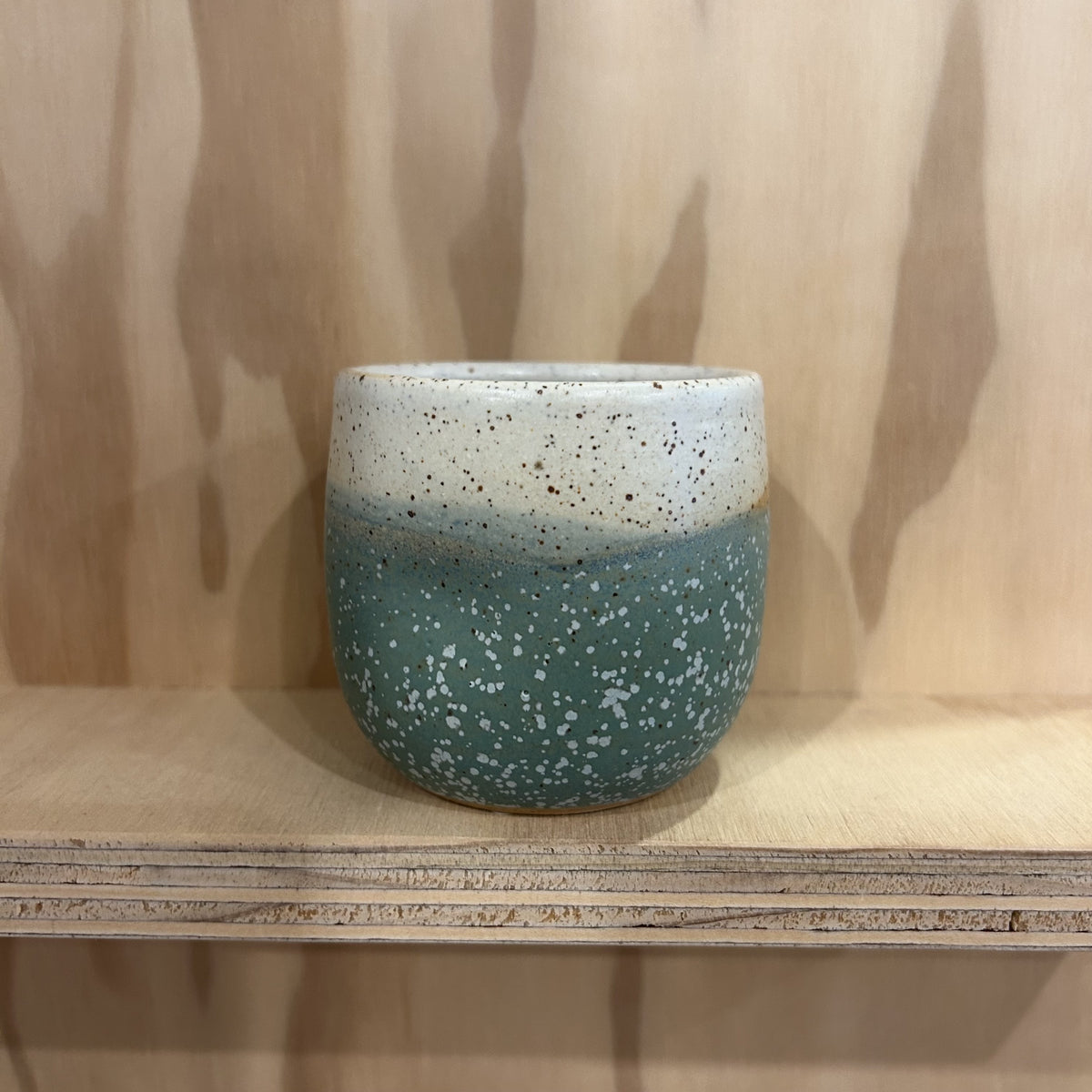 Espresso Cup / Aurora Borealis Light