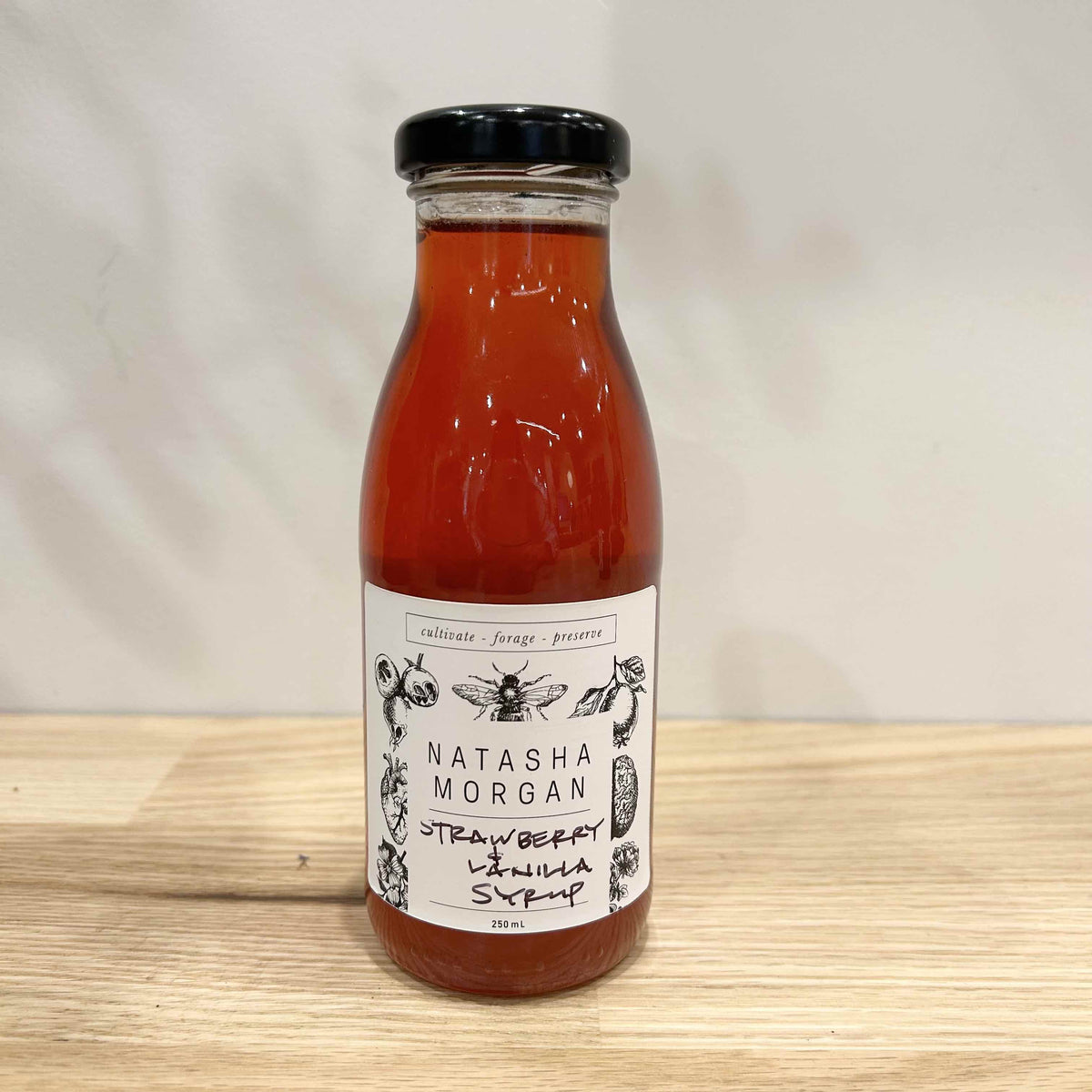 Strawberry & Vanilla Syrup Bean