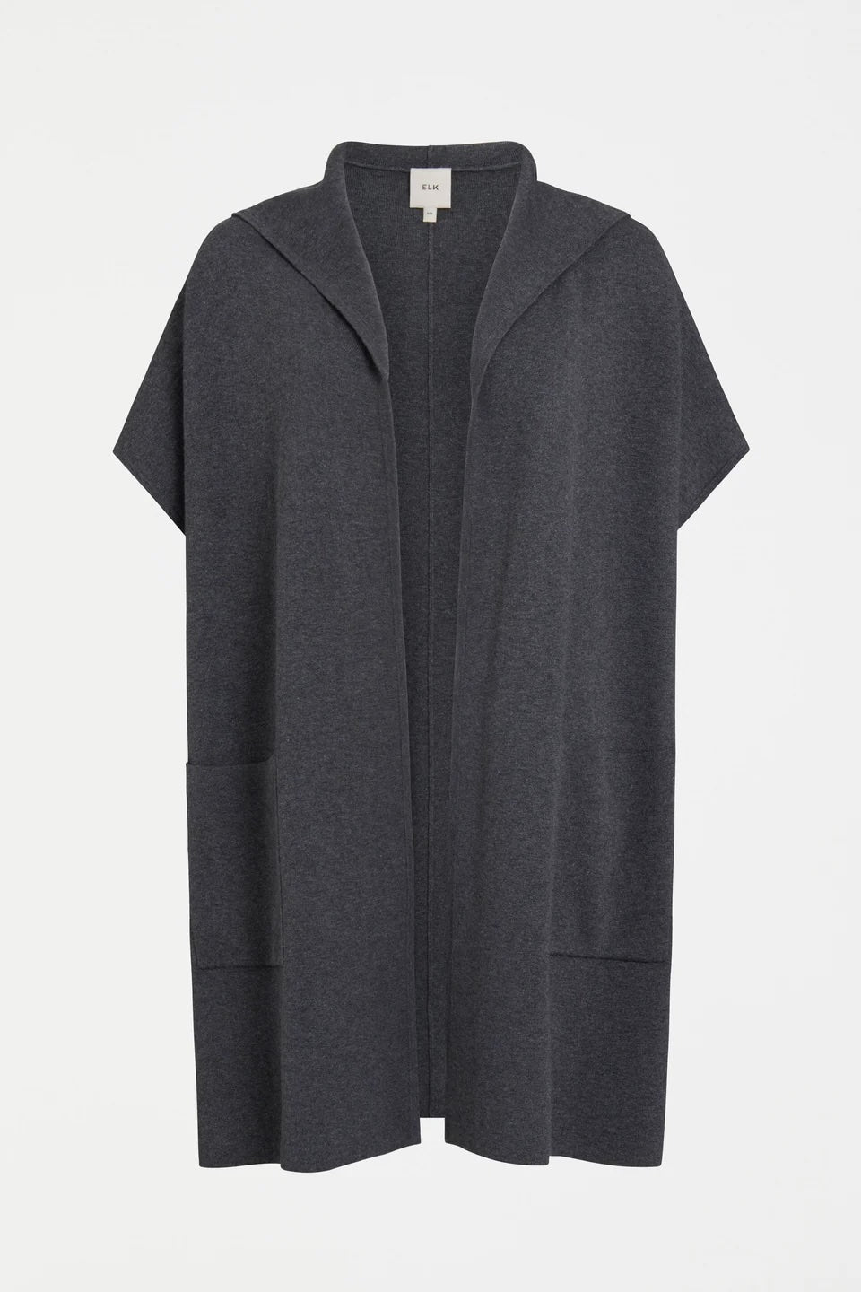 Neuwt Hooded Poncho / Charcoal Melange