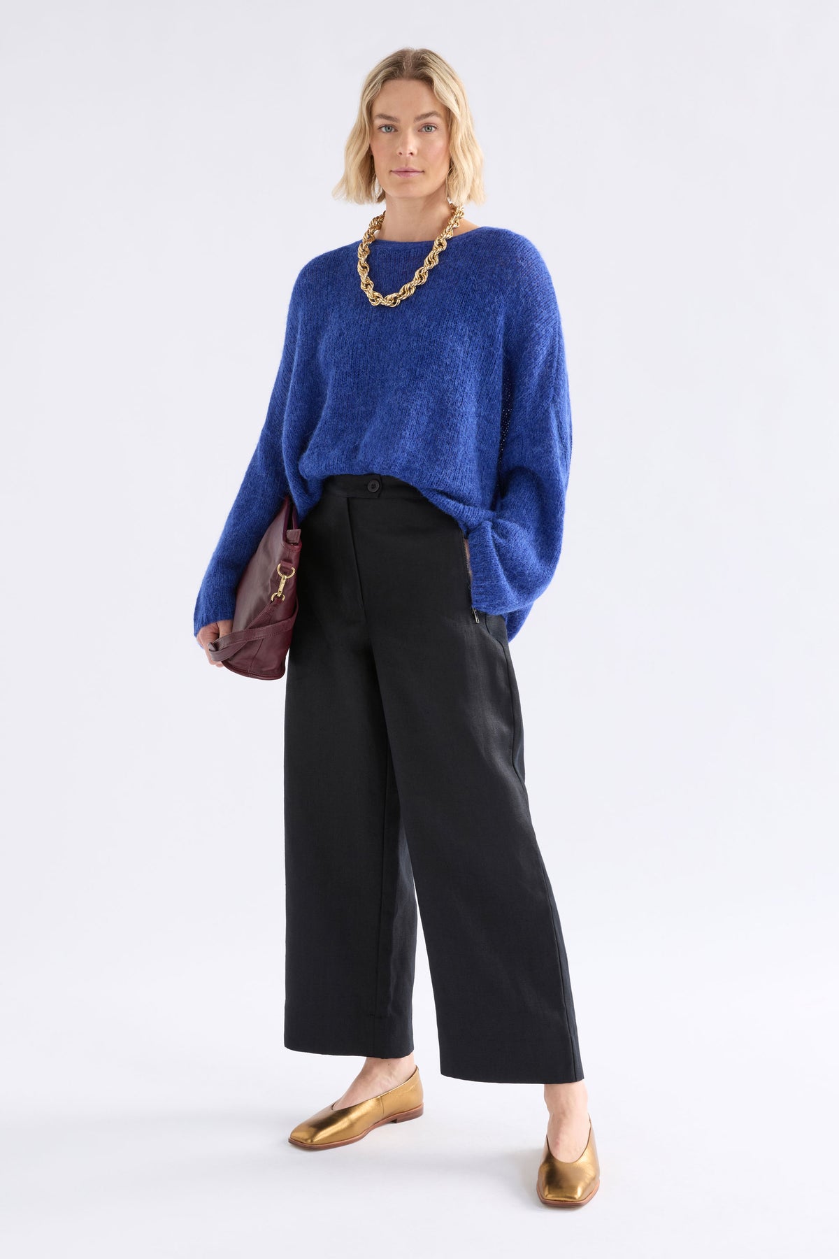 Agna Sweater / Deep Cobalt
