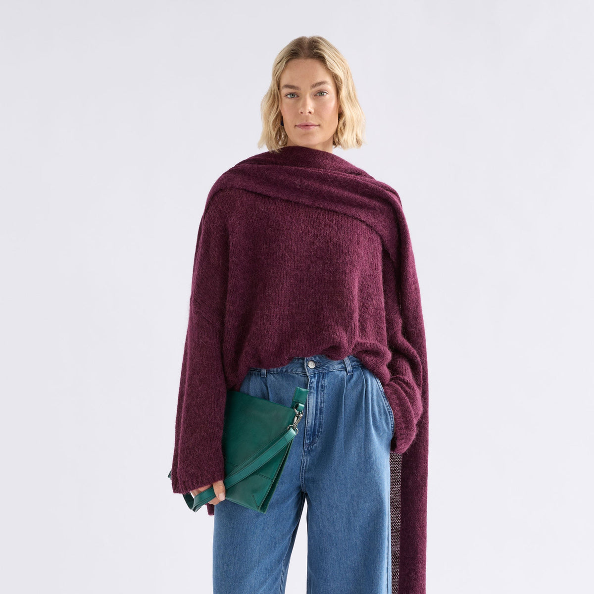 Agna Sweater / Merlot