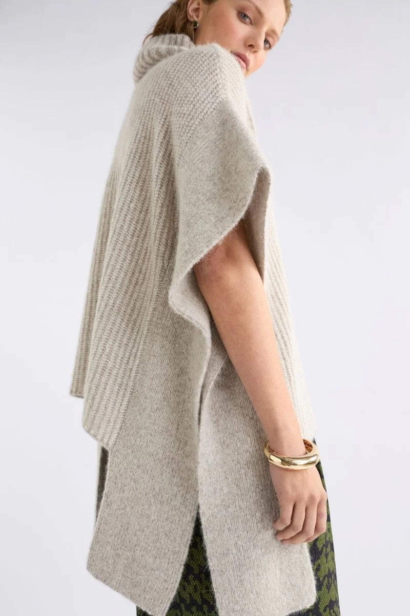 Aleph Poncho / Oatmeal Melange