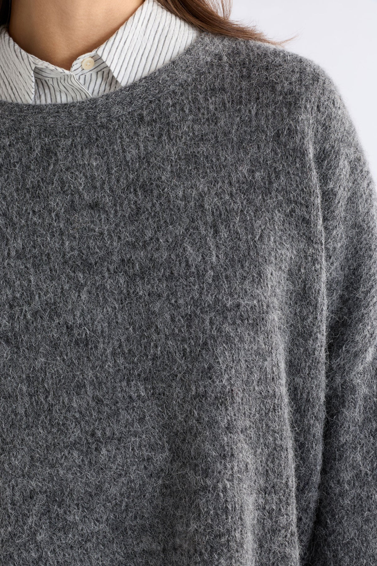 Agna Sweater / Mid Grey Marle