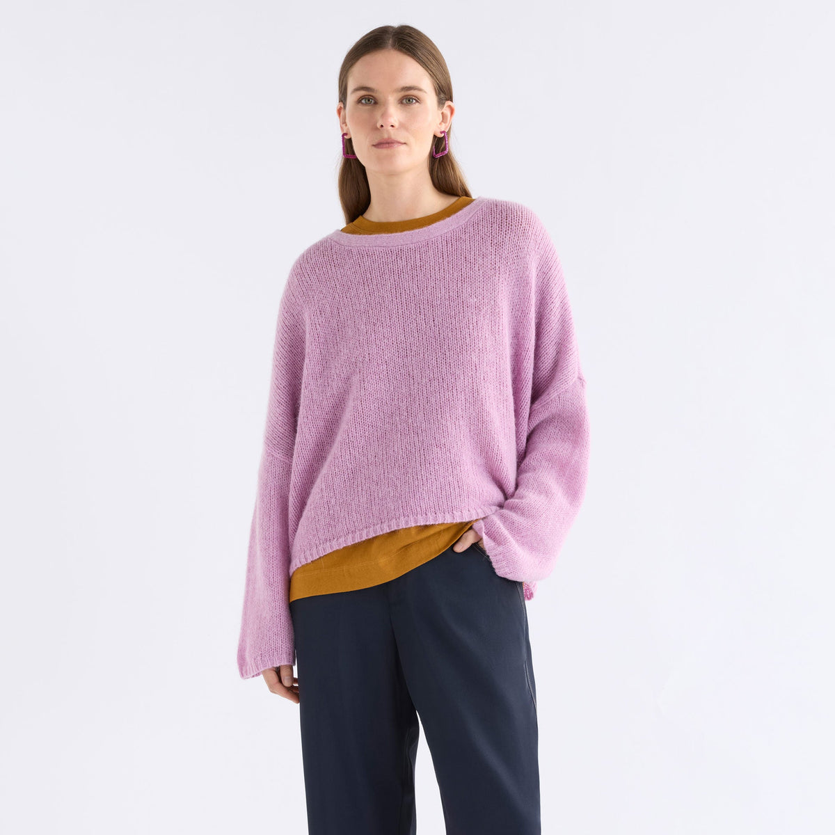 Agna Sweater / Violet Marle