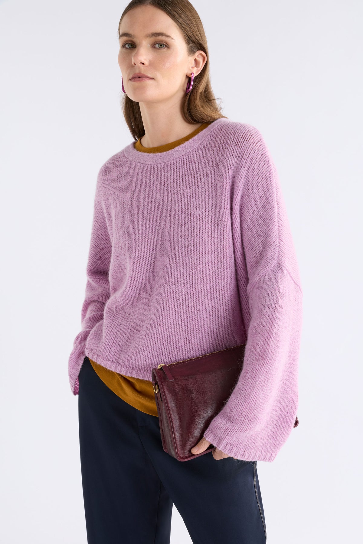 Agna Sweater / Violet Marle