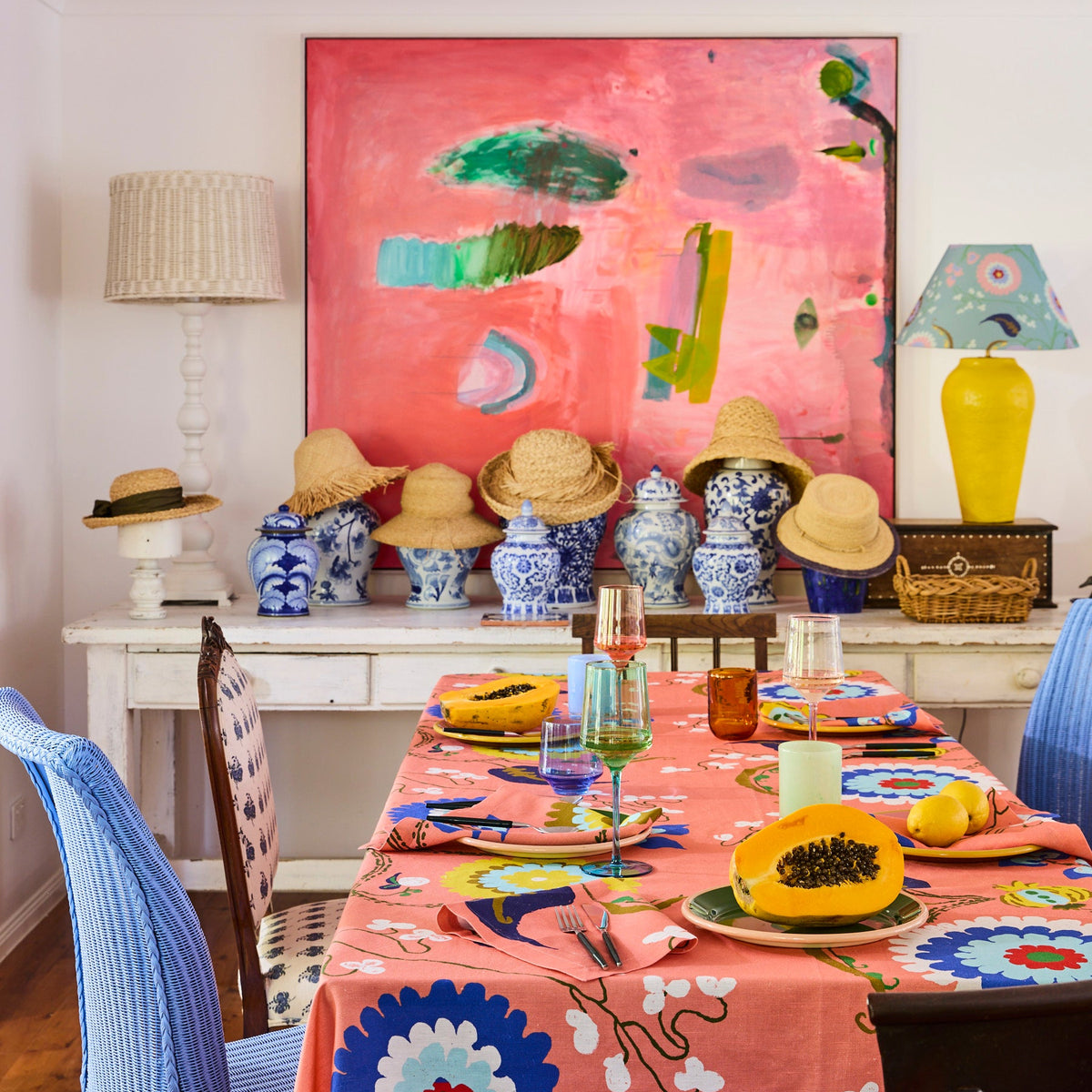 Anna Spiro Isabelle Sunset Tablecloth