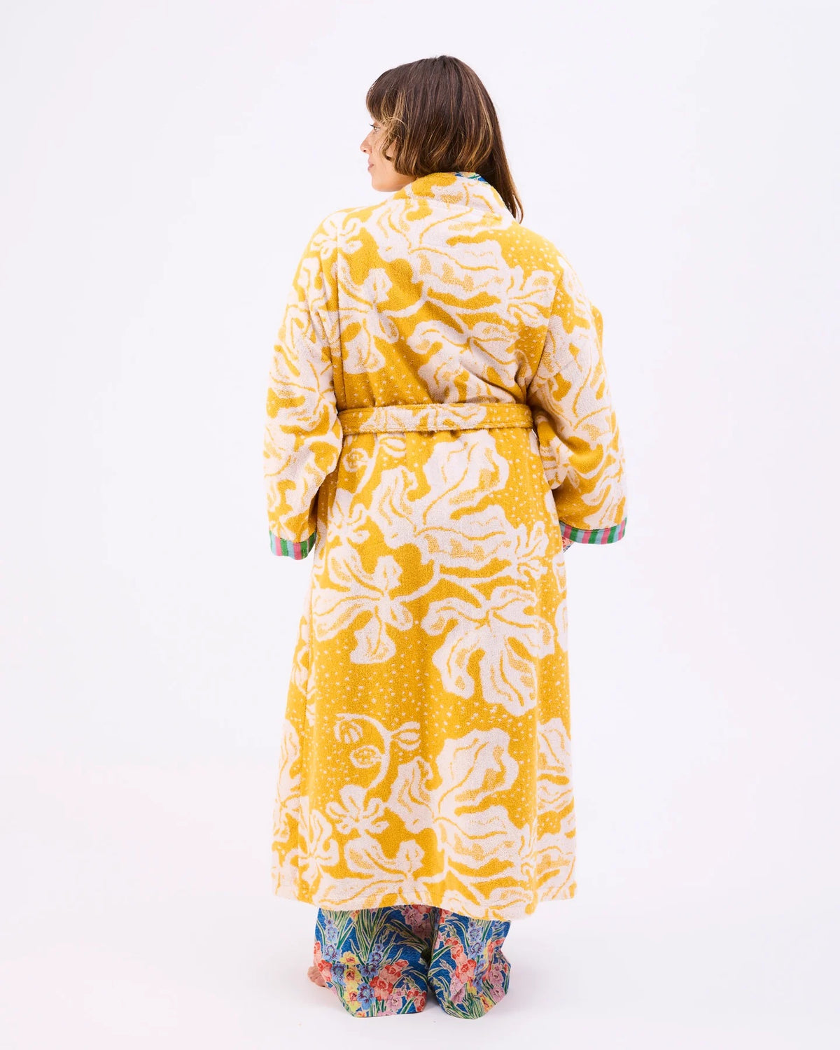 Anna Spiro Elsternwig Fig Terry Bath Robe