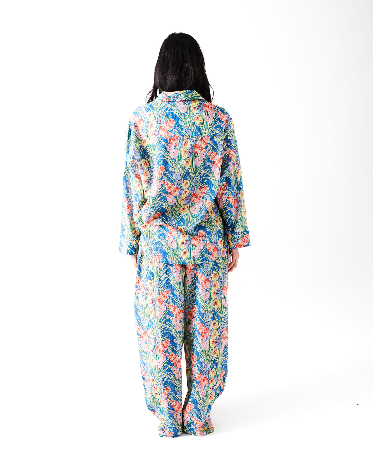Anna Spiro Gladiolus Cotton Pyjama Set