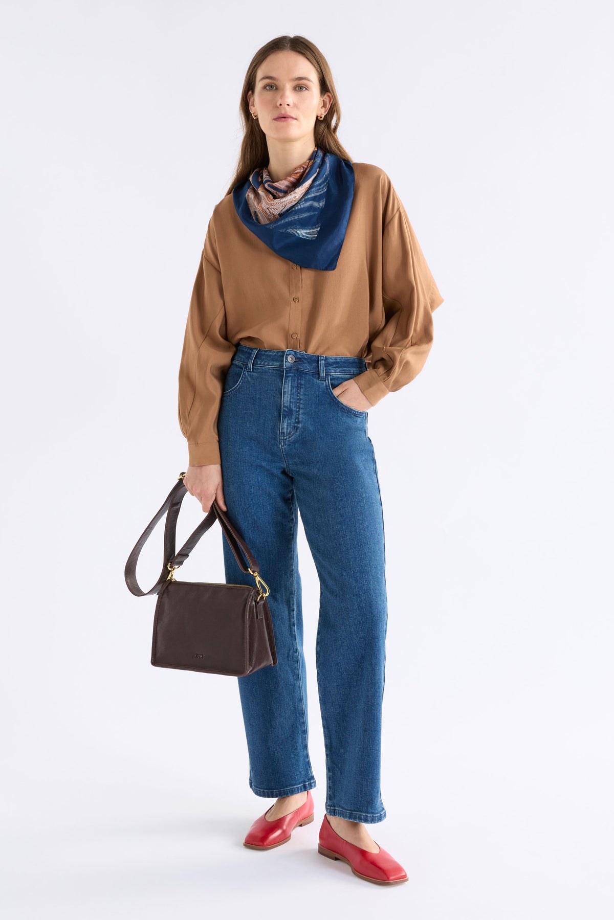 Halben Crossbody Bag / Espresso