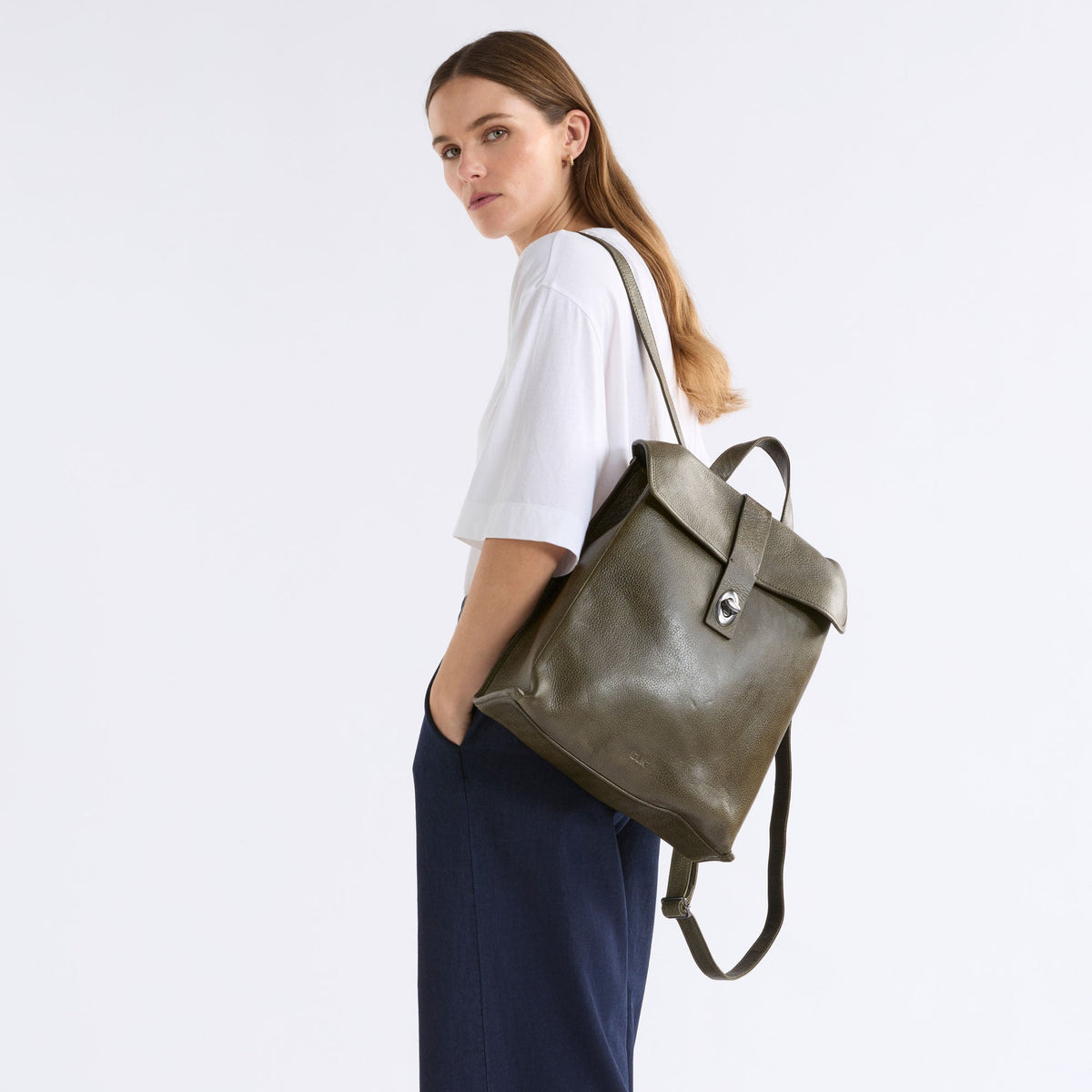 Hyddan Backpack / Dark Olive