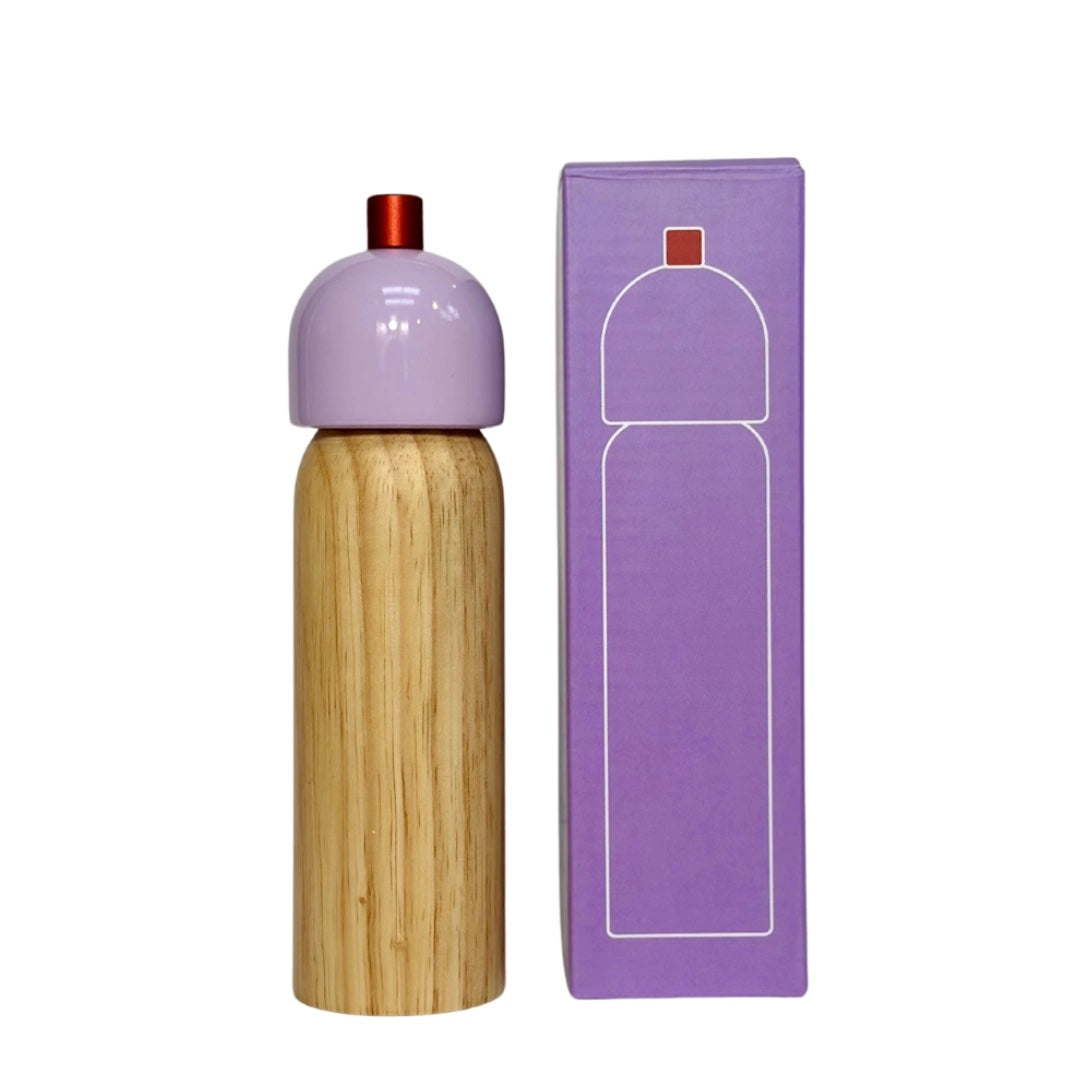 Salt & Pepper Grinder / Lilac & Red