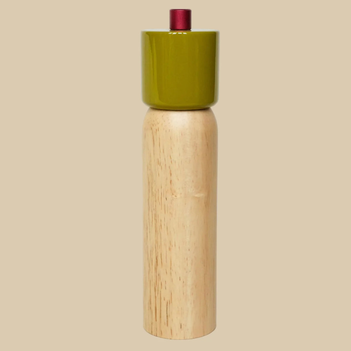 Salt & Pepper Grinder / Olive & Red