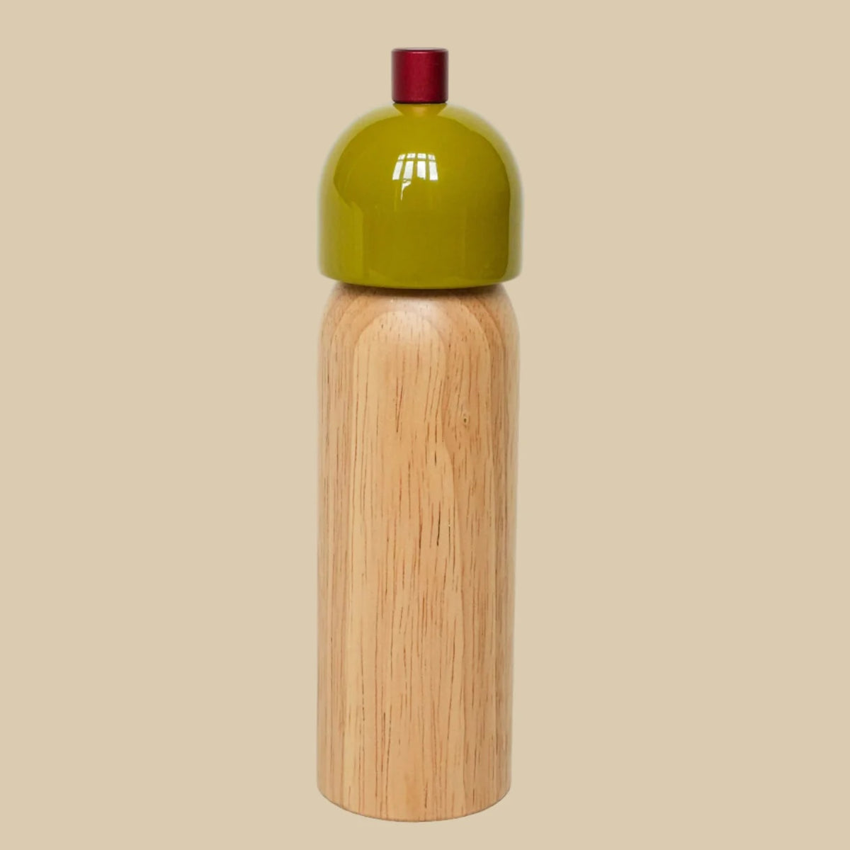 Salt & Pepper Grinder / Olive & Red