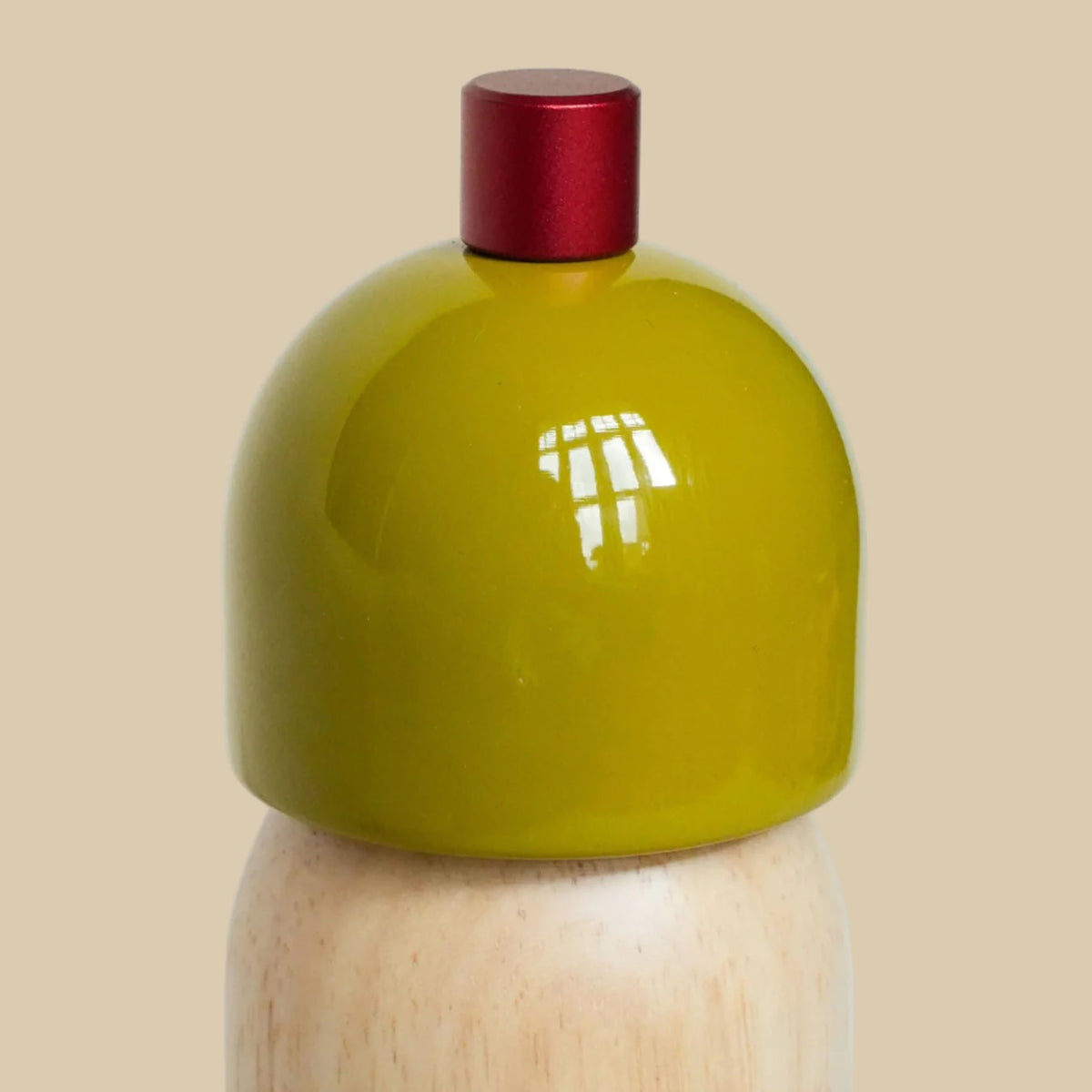 Salt & Pepper Grinder / Olive & Red