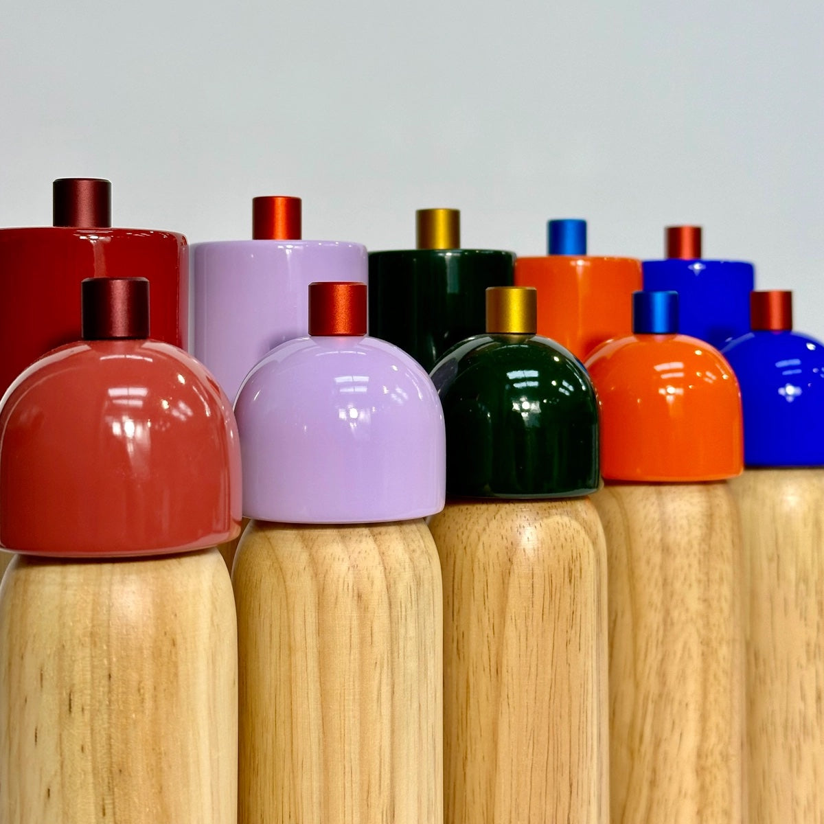 Salt & Pepper Grinder / Orange & Blue