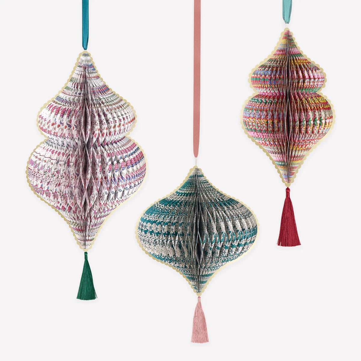 Meri Meri x Liberty Large Paper Honeycomb Decorations