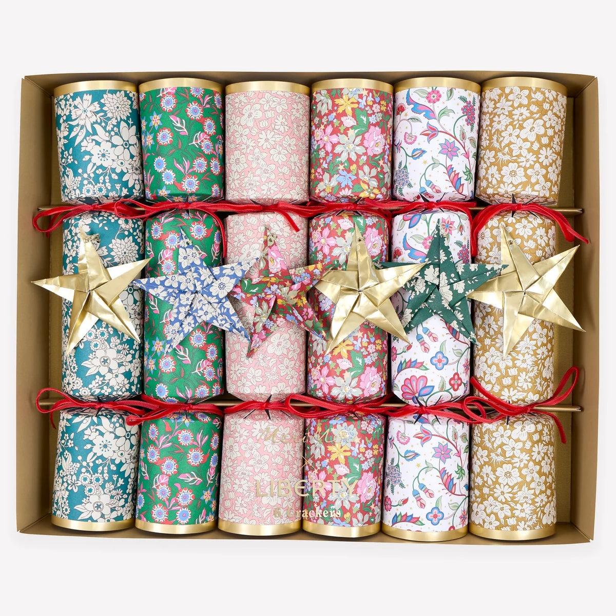 Meri Meri x Liberty Origami Star Crackers