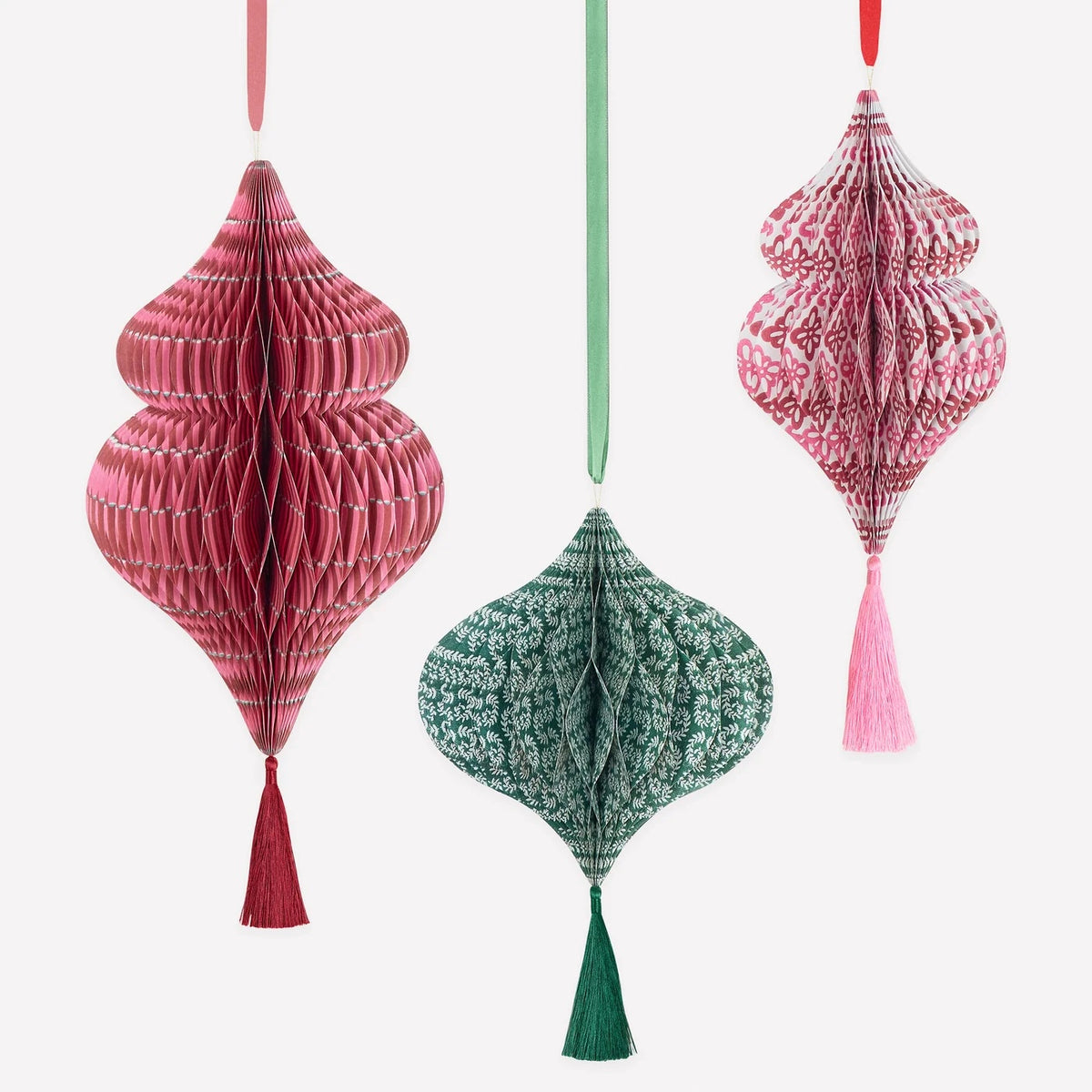 Meri Meri x Molly Mahon Large Paper Honeycomb Decorations