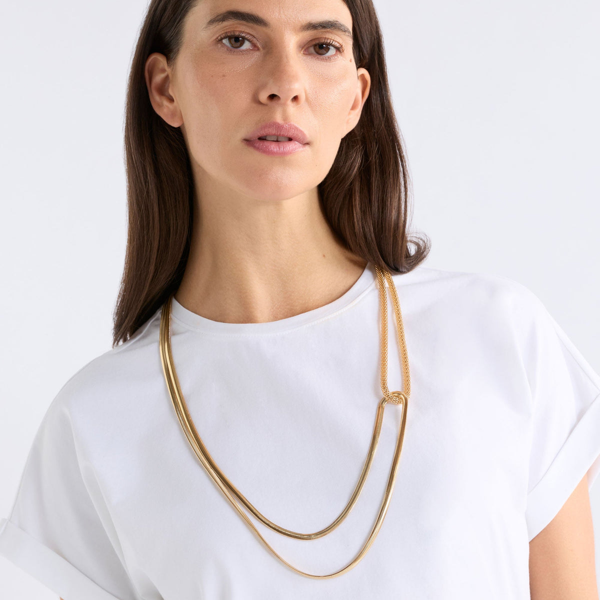 Vanno Necklace / Gold