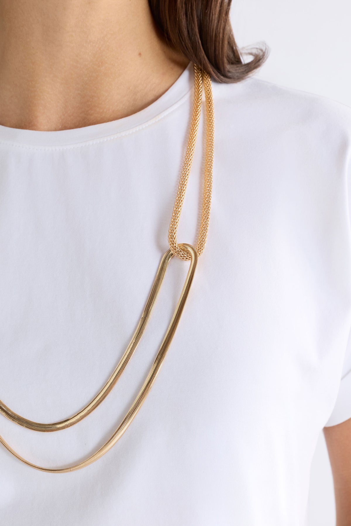 Vanno Necklace / Gold
