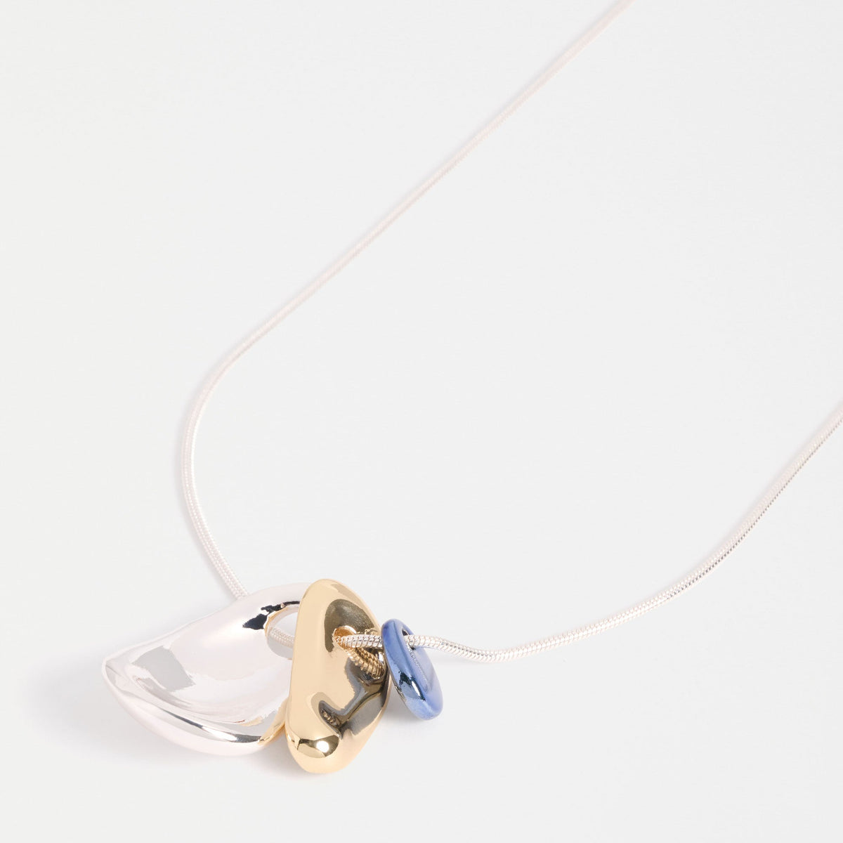 Atur Pendant Necklace / Dusk Blue