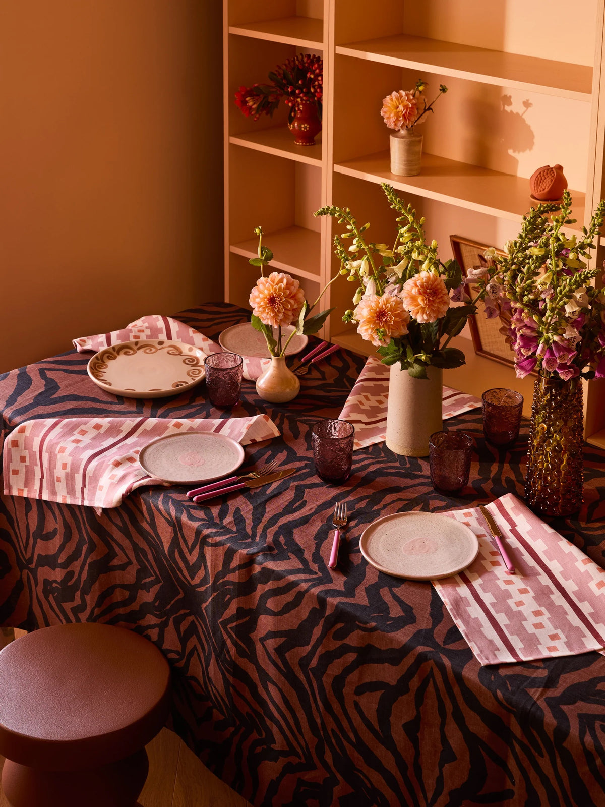 Bauhaus Buff Linen Napkins