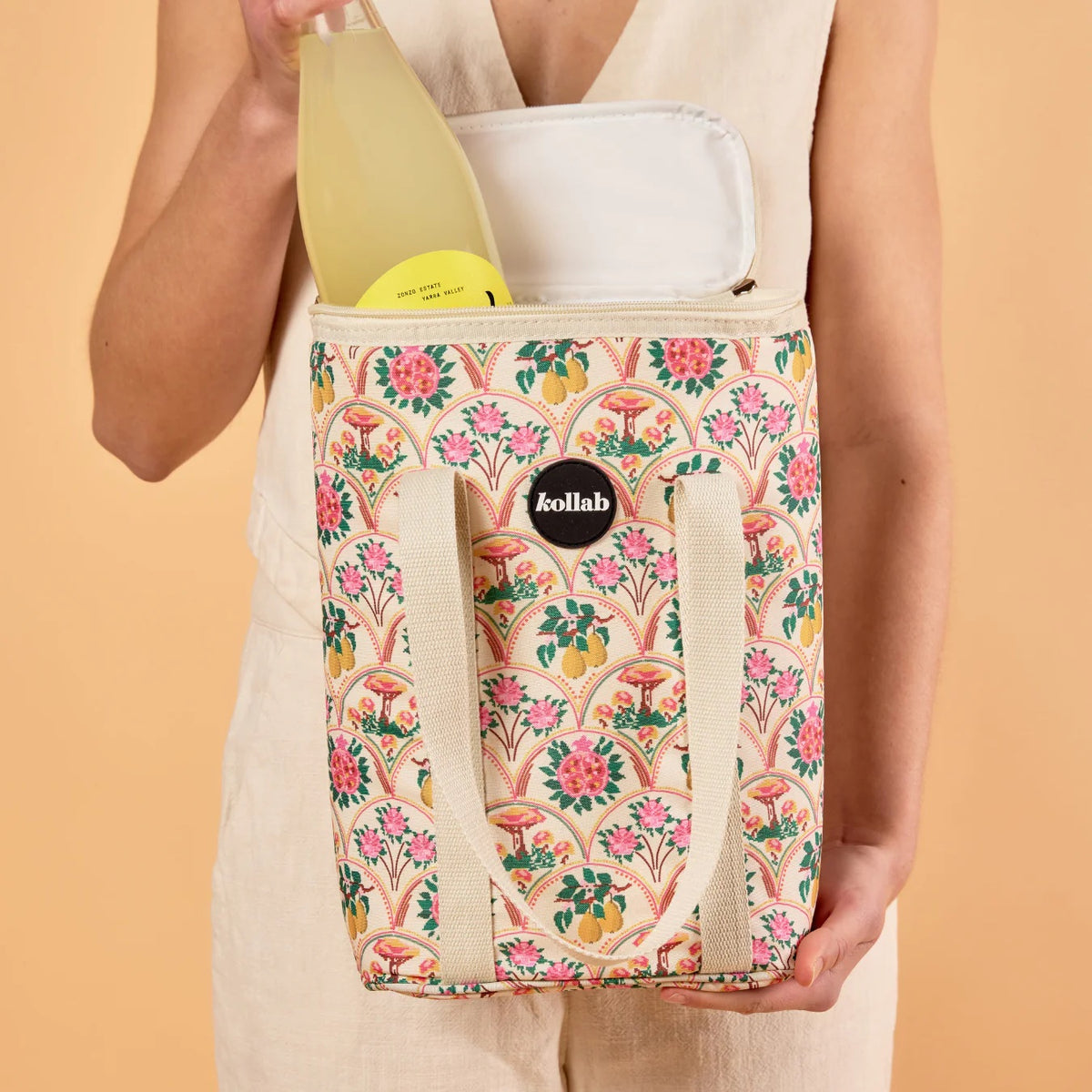 Needlepoint Garden Wine Cooler