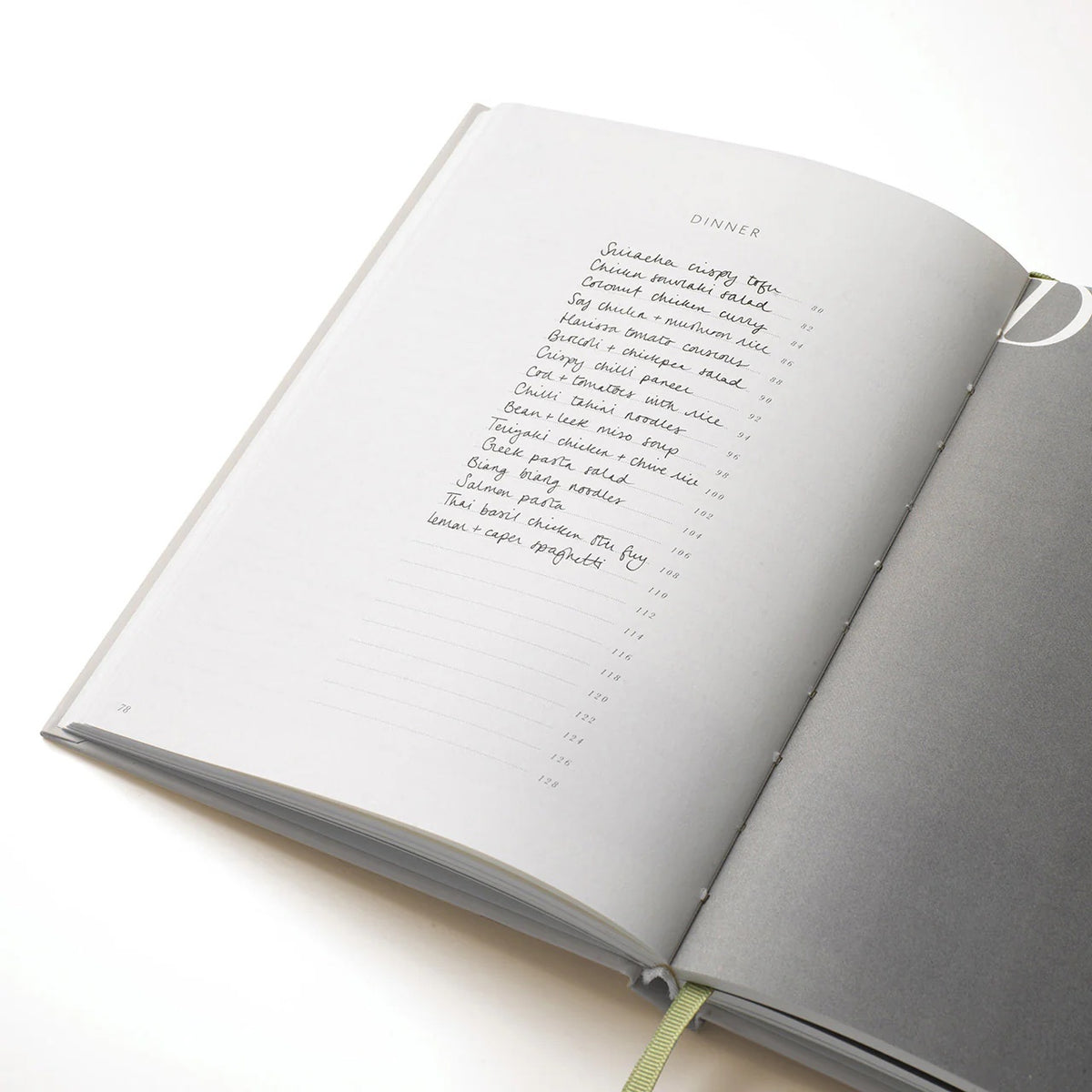 Ceramic Blue Recipe Journal