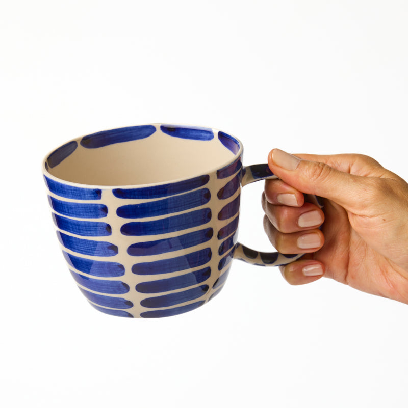 Chino Mug Boss / Blue Stripe