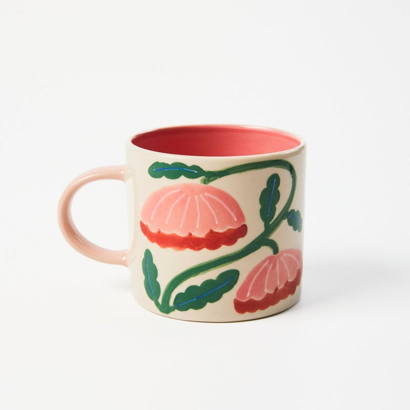 Bloomie Pink Flower Mug