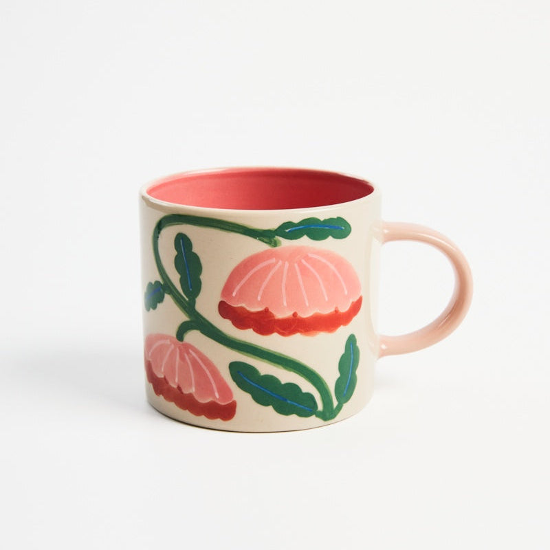 Bloomie Pink Flower Mug