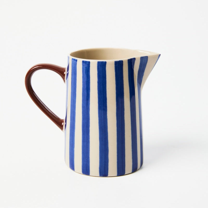 Bloomie Blue Milk Jug
