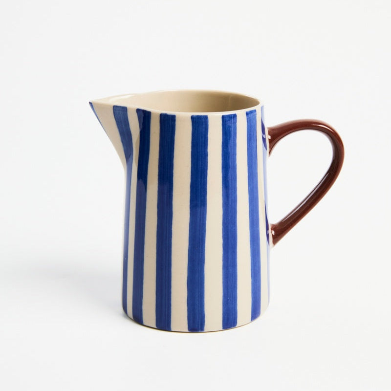 Bloomie Blue Milk Jug