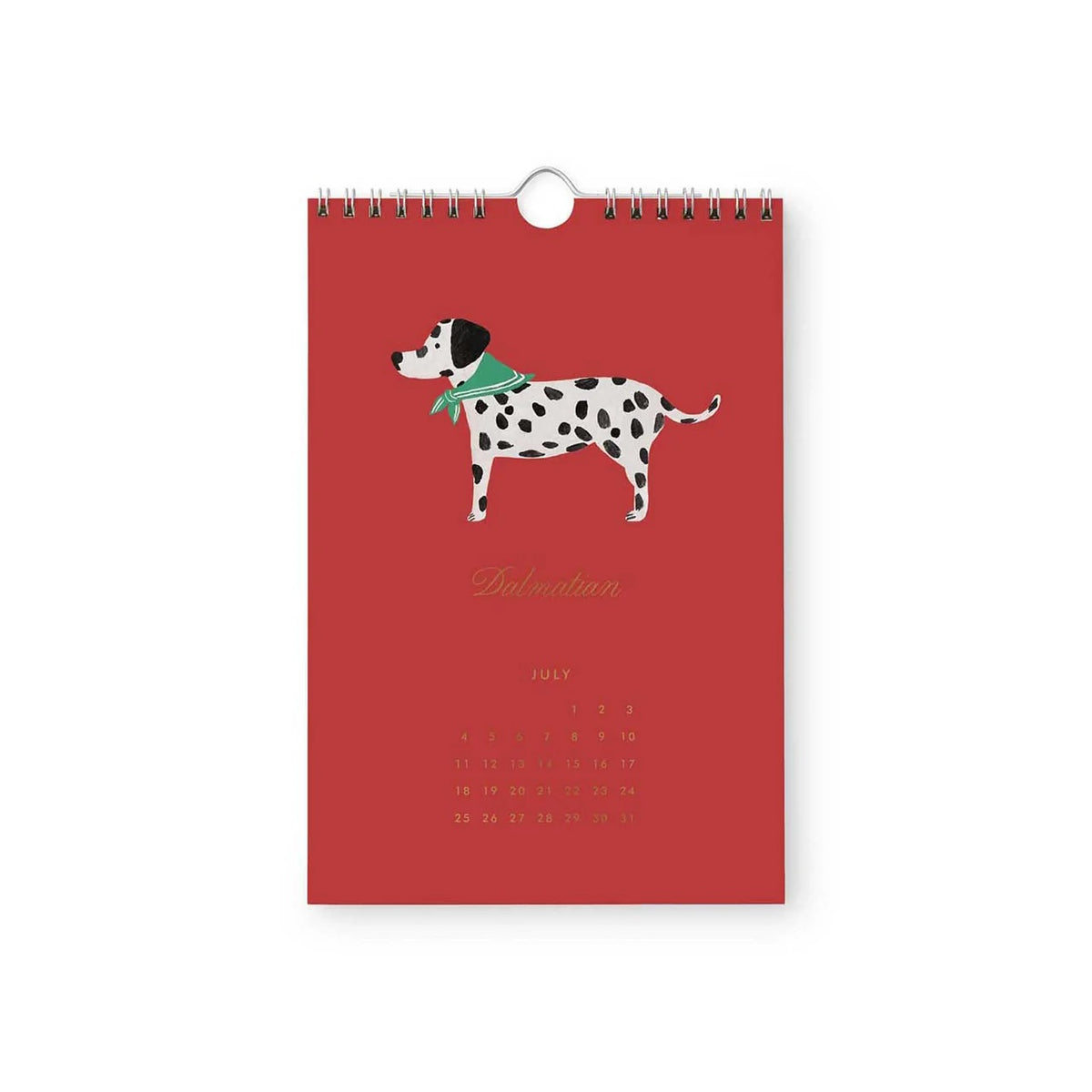 2027 Dog of the Month Kitchen Calendar