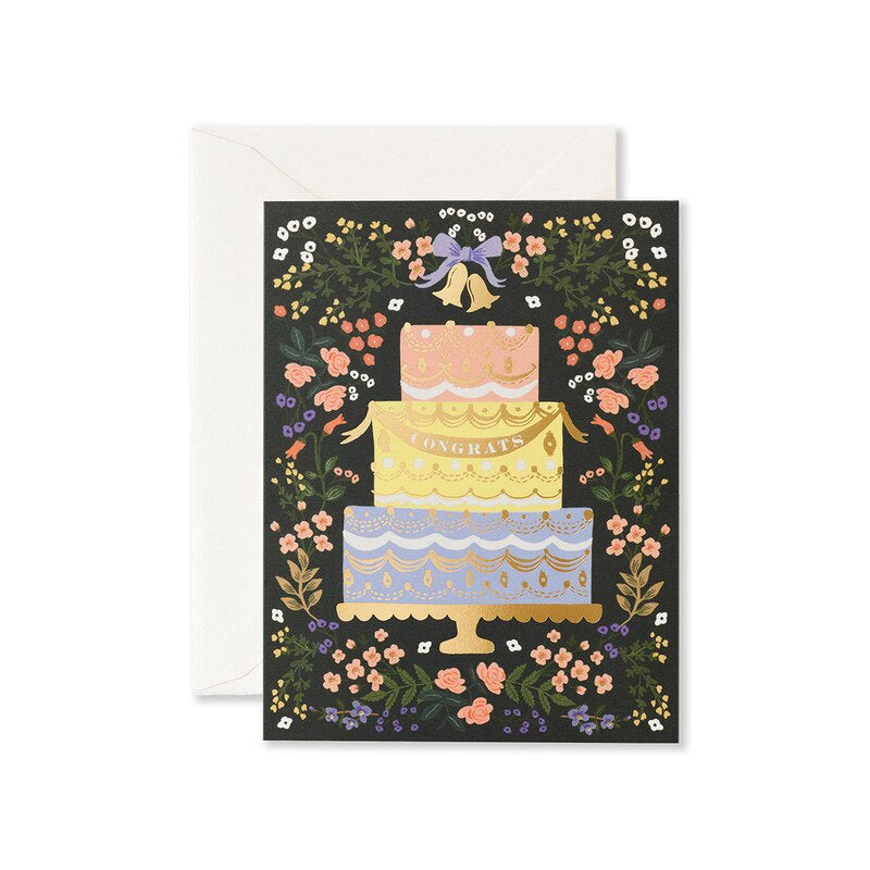 Greeting Card / Woodland Wedding Cake