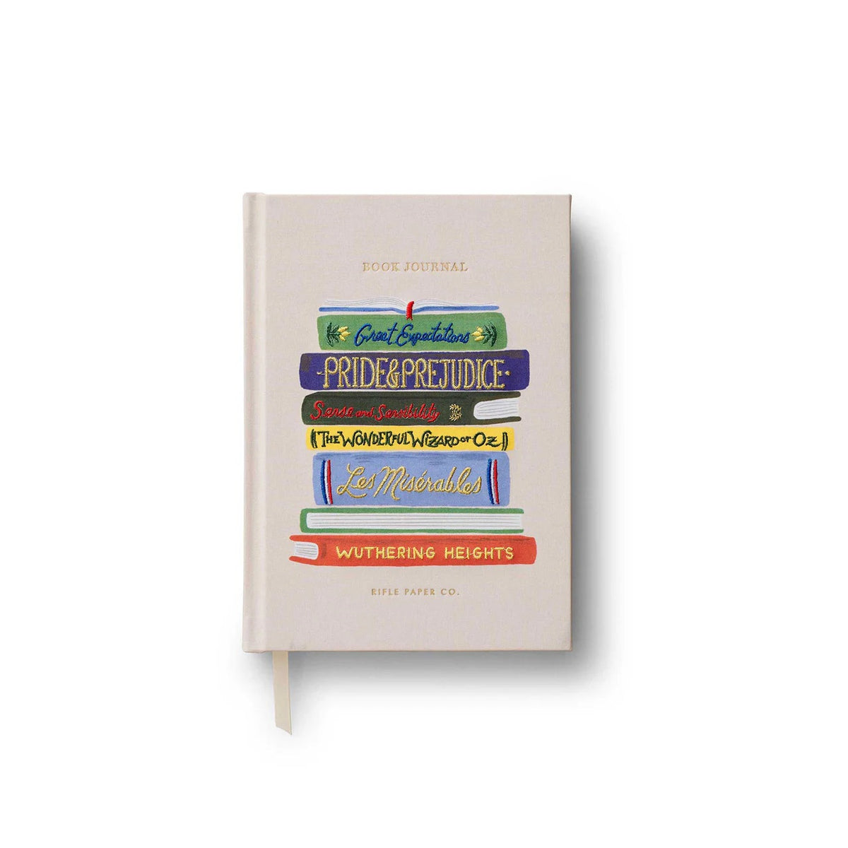 Embroidered Fabric Journal / Book Club