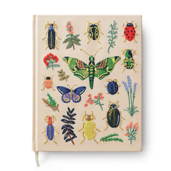 Embroidered Fabric Sketchbook / Curio