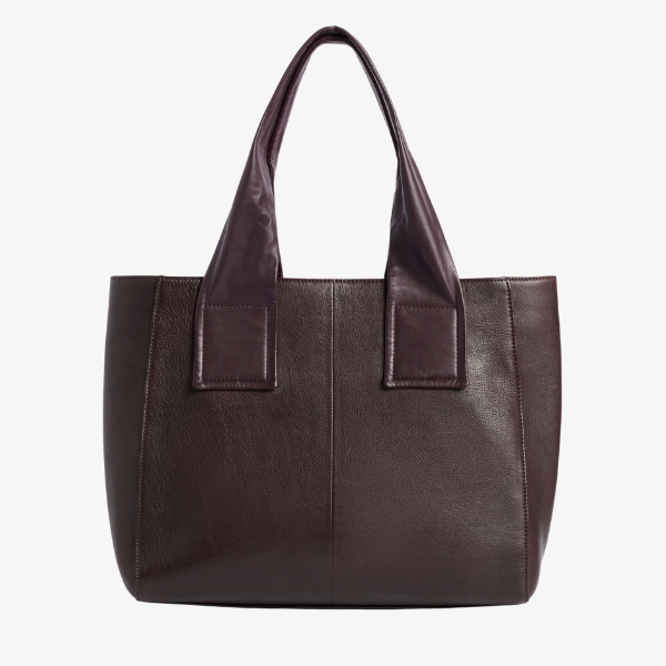Rahni Leather Tote / Espresso