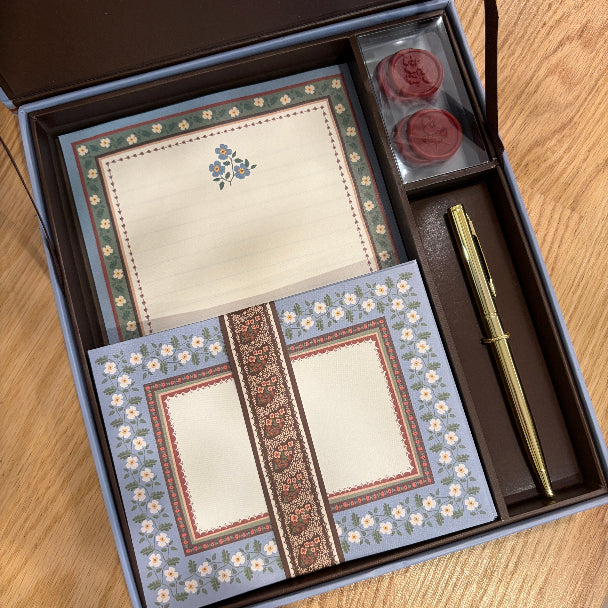 Paisley Letter Writing Set
