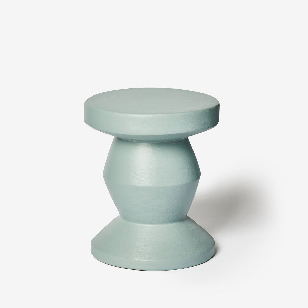 Pedestal Side Table / Sky