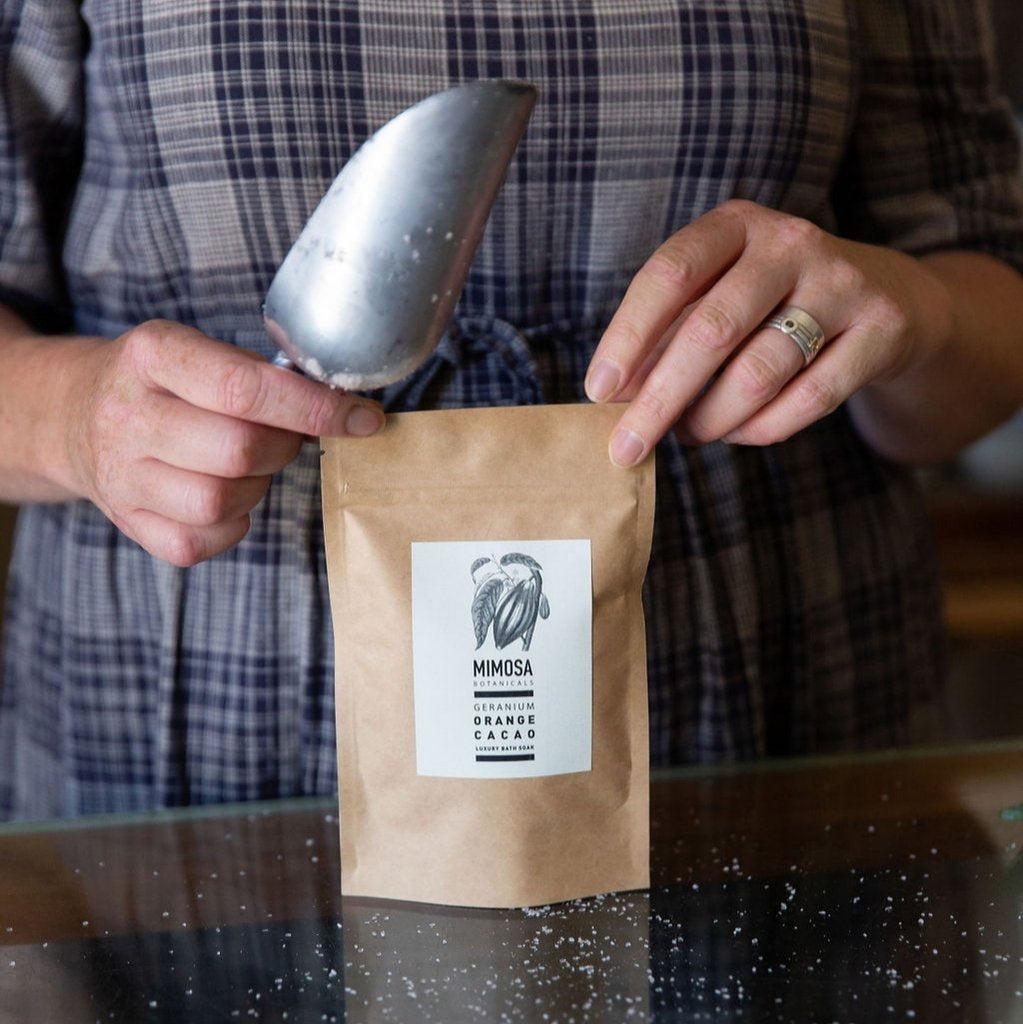 Bath Soak 125g Sachet / Geranium & Orange