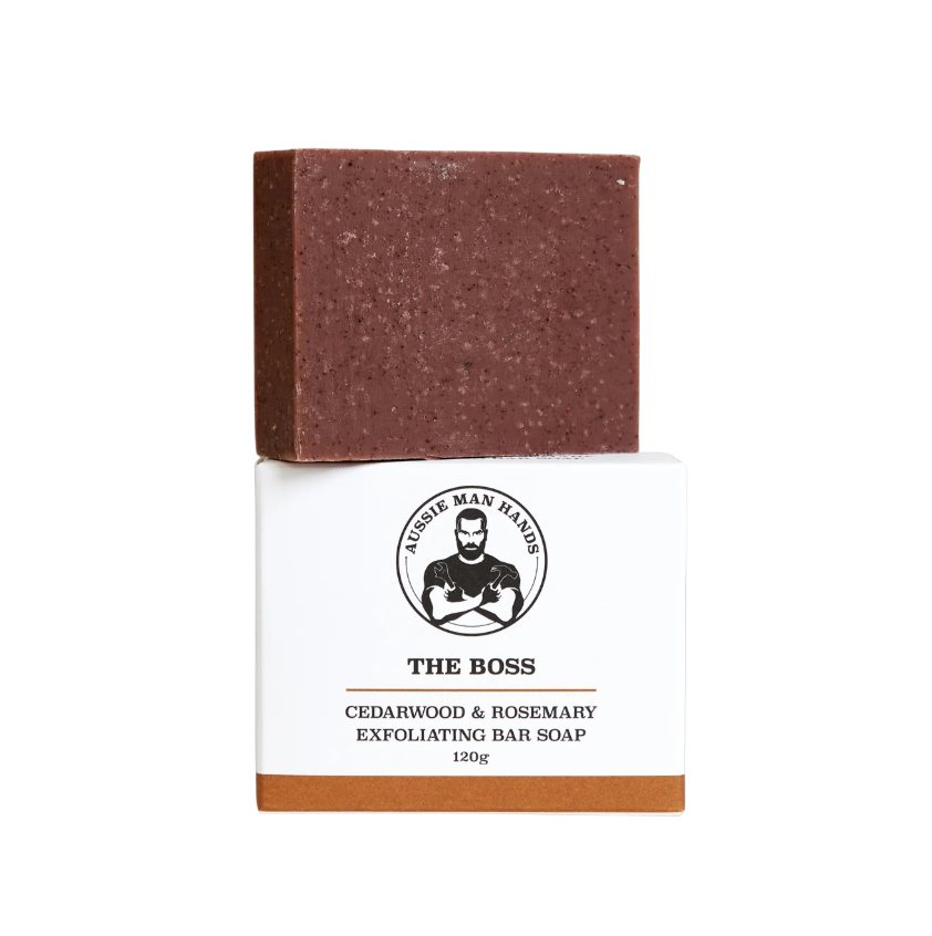The Boss Exfoliating Natural Soap Bar