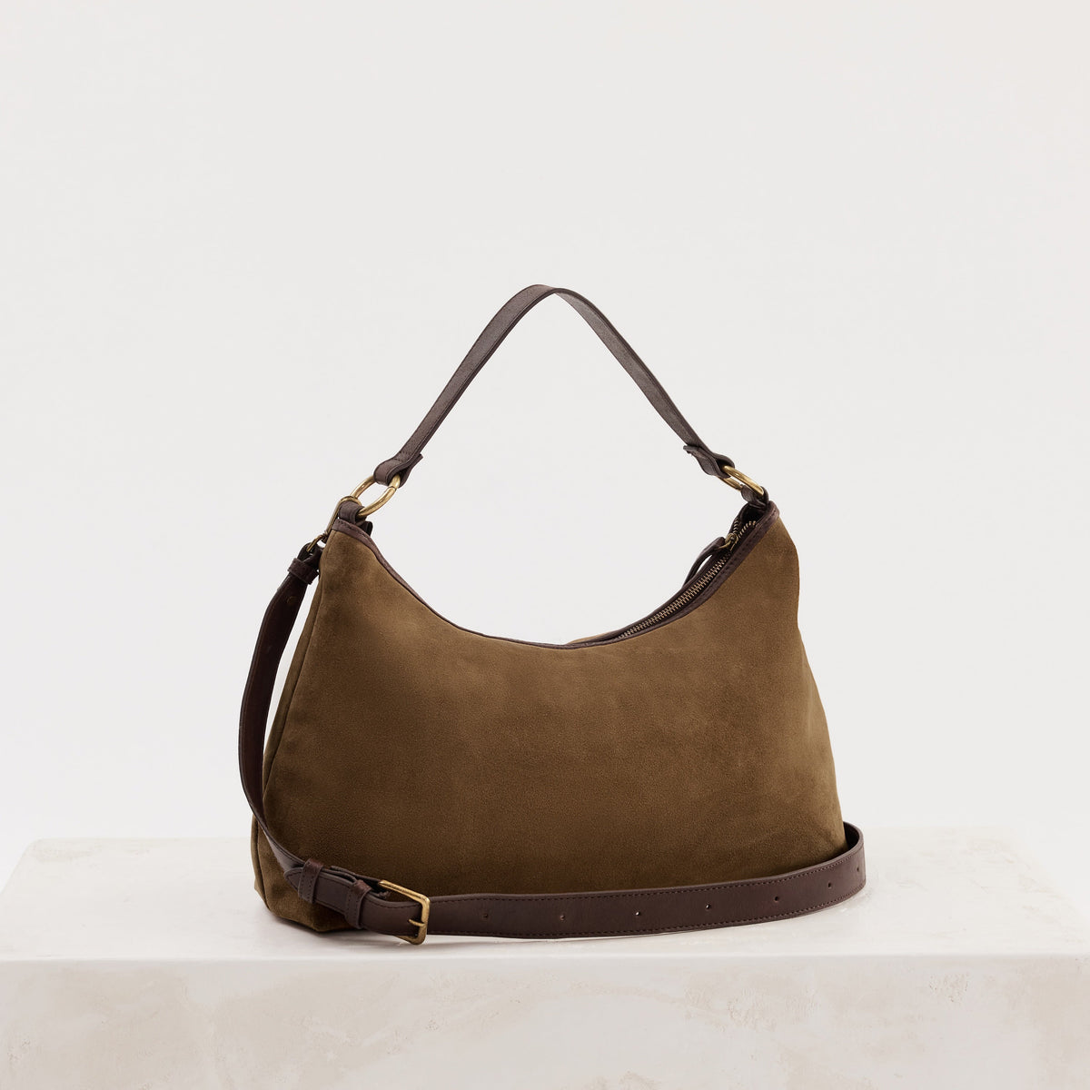 Suede Slouchy / Chestnut