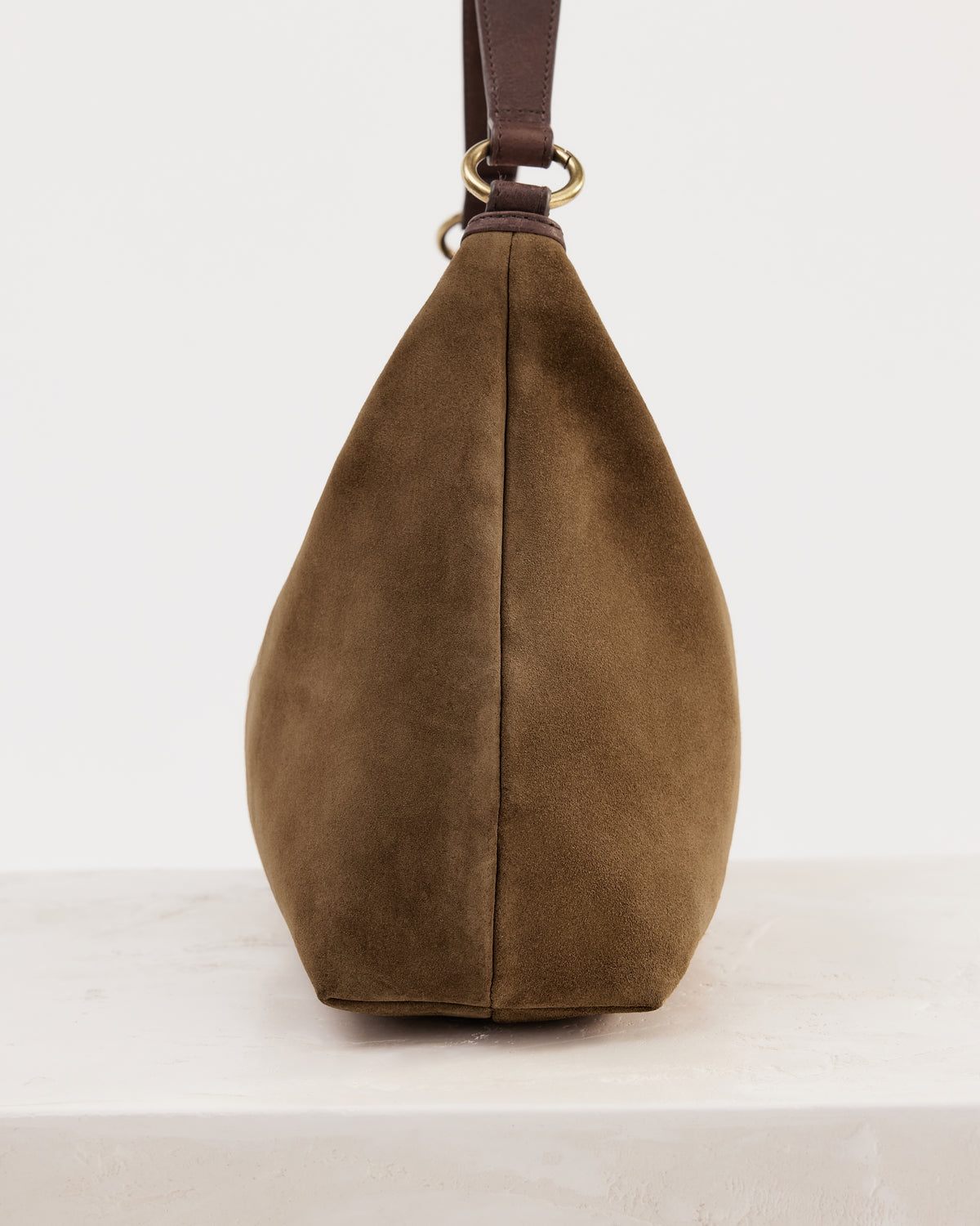 Suede Slouchy / Chestnut