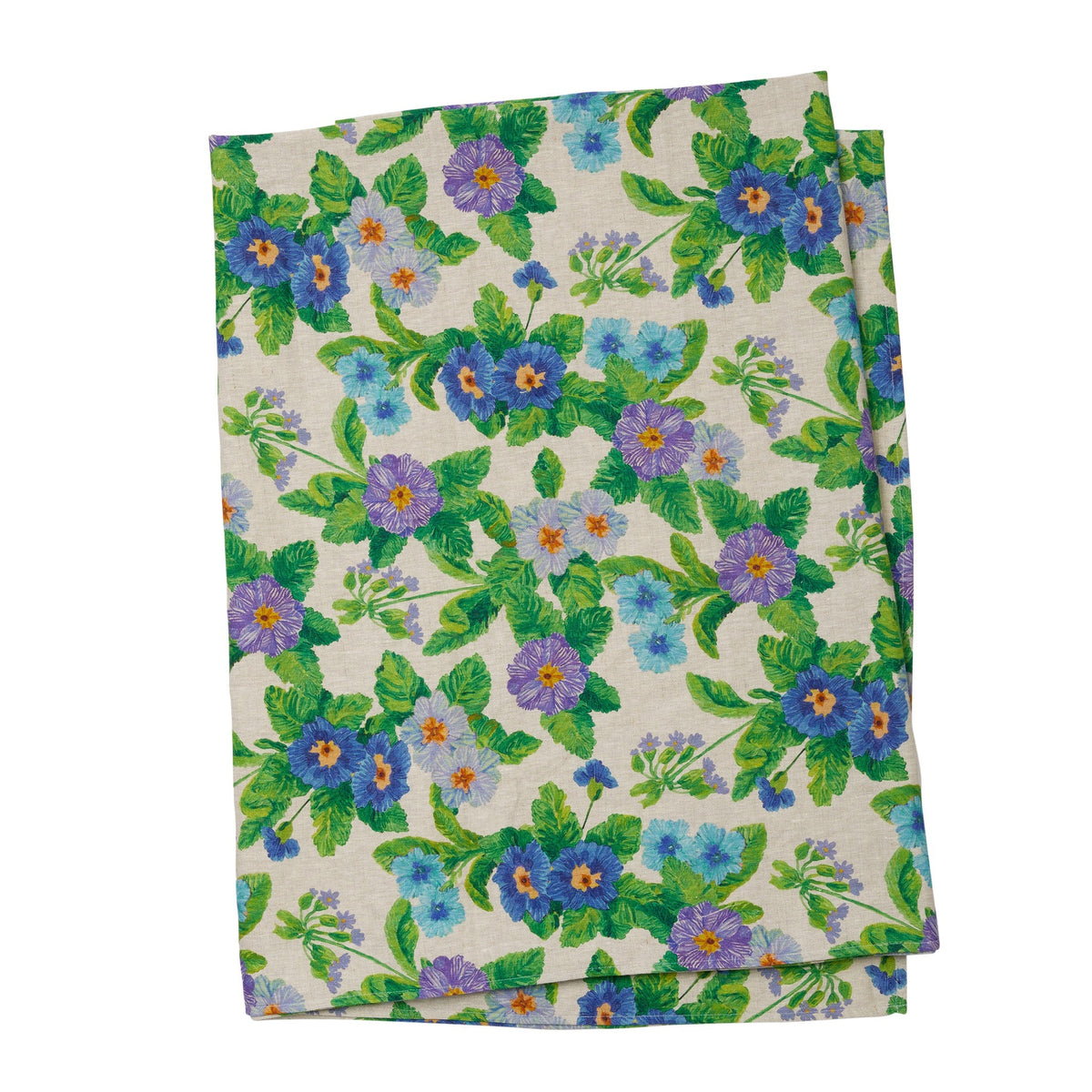 Summer Patch Blue Tablecloth